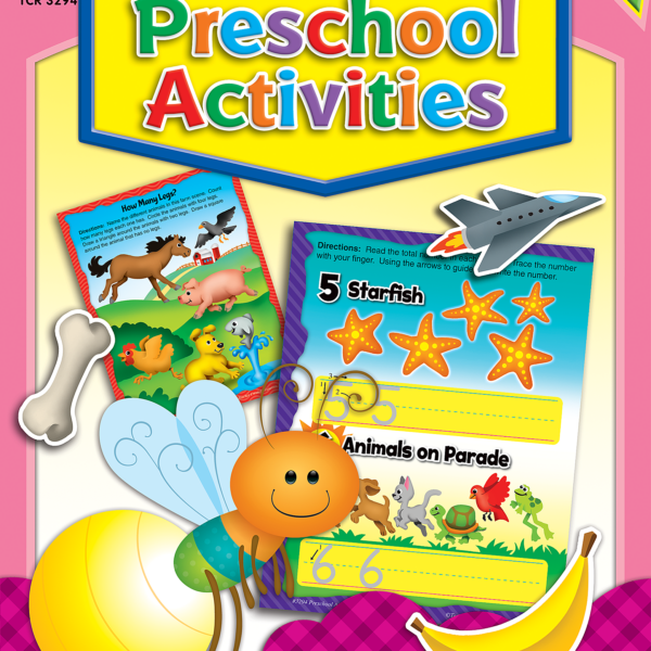 Write-On/Wipe-Off: Preschool Activities
