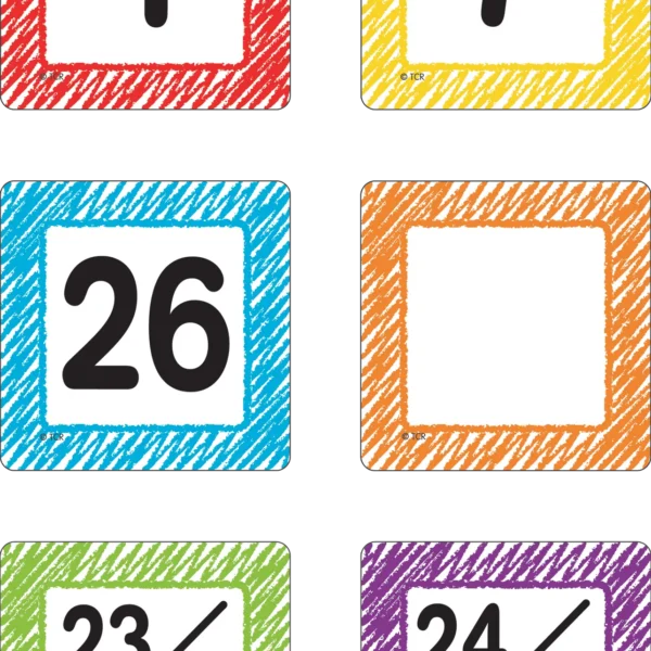 Scribble Calendar Days