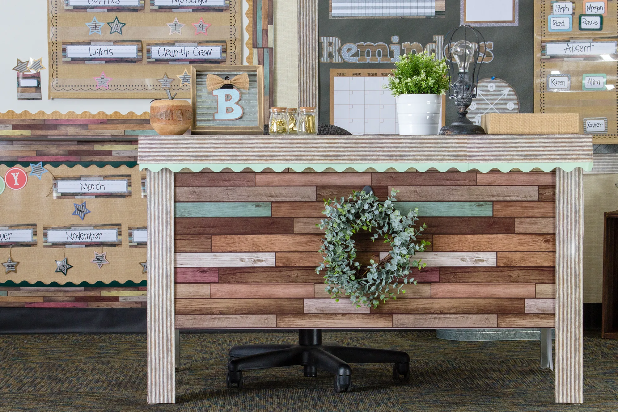 Corrugated Metal Straight Border Trim - Image 2