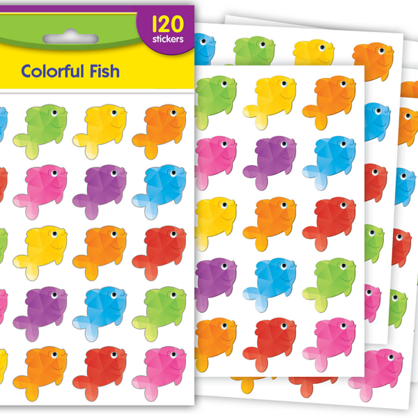 Colorful Fish Stickers