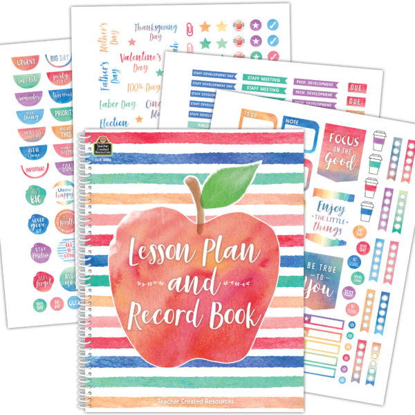 Watercolor Lesson Plan and Record Book