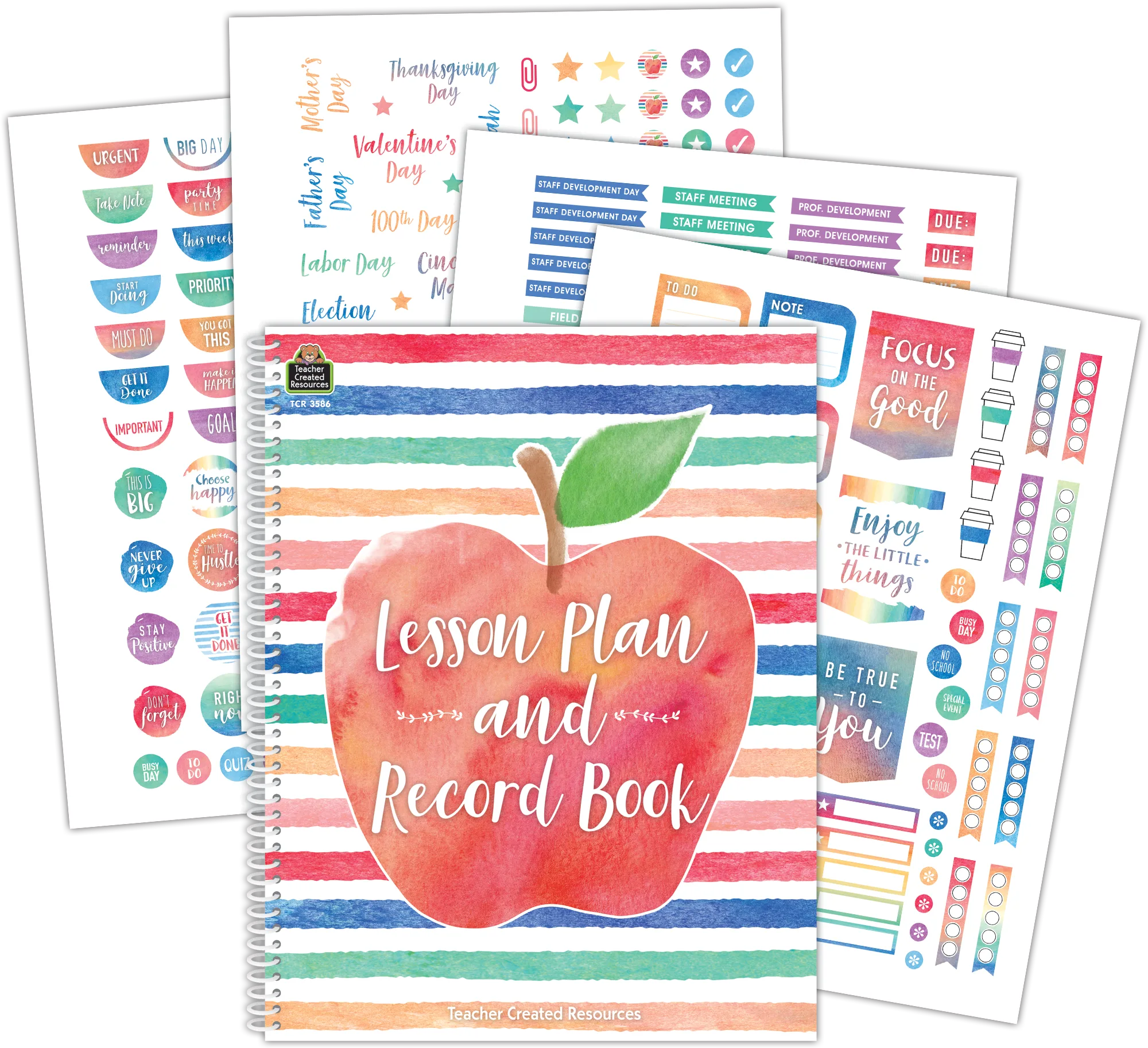 Watercolor Lesson Plan and Record Book
