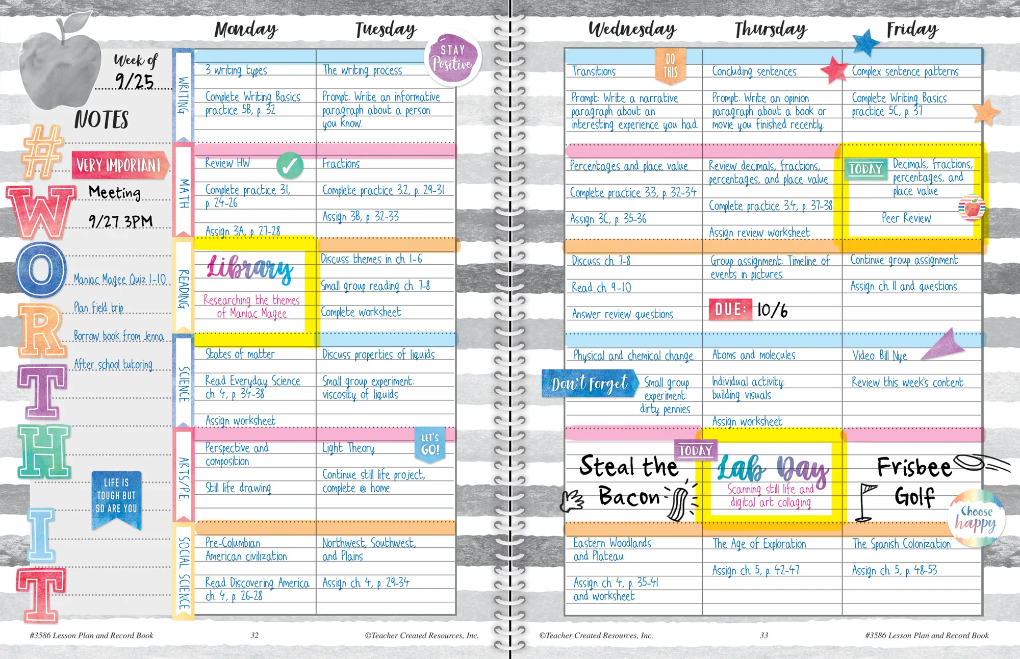 Watercolor Lesson Plan and Record Book - Image 2
