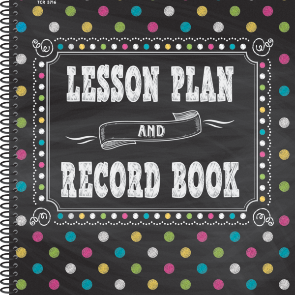Chalkboard Brights Lesson Plan and Record Book