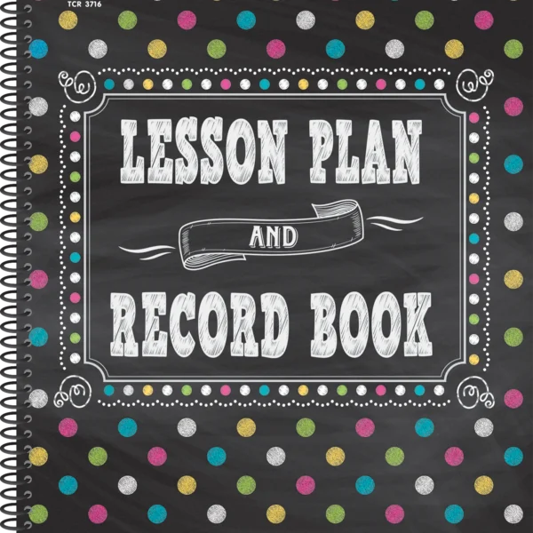 Chalkboard Brights Lesson Plan and Record Book