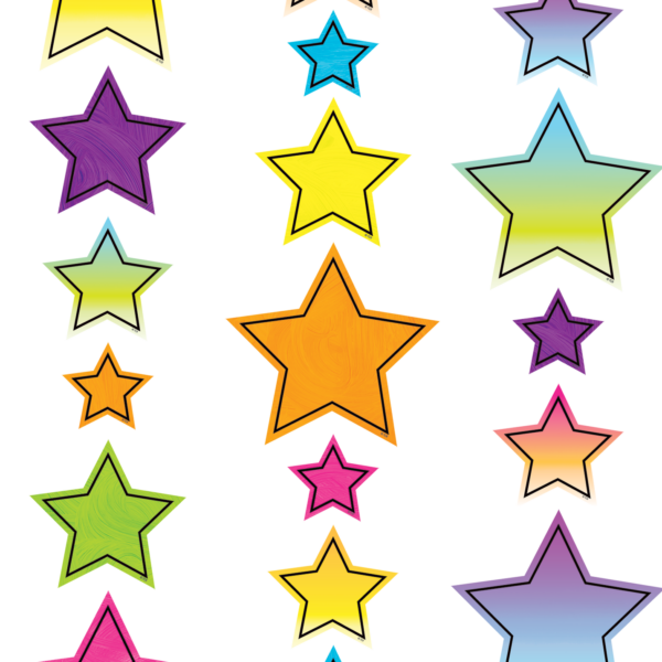 Brights 4Ever Stars Accents - Assorted Sizes