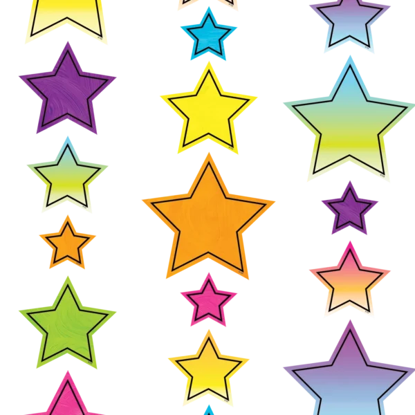 Brights 4Ever Stars Accents - Assorted Sizes