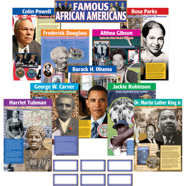 Famous African Americans Bulletin Board
