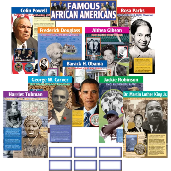 Famous African Americans Bulletin Board