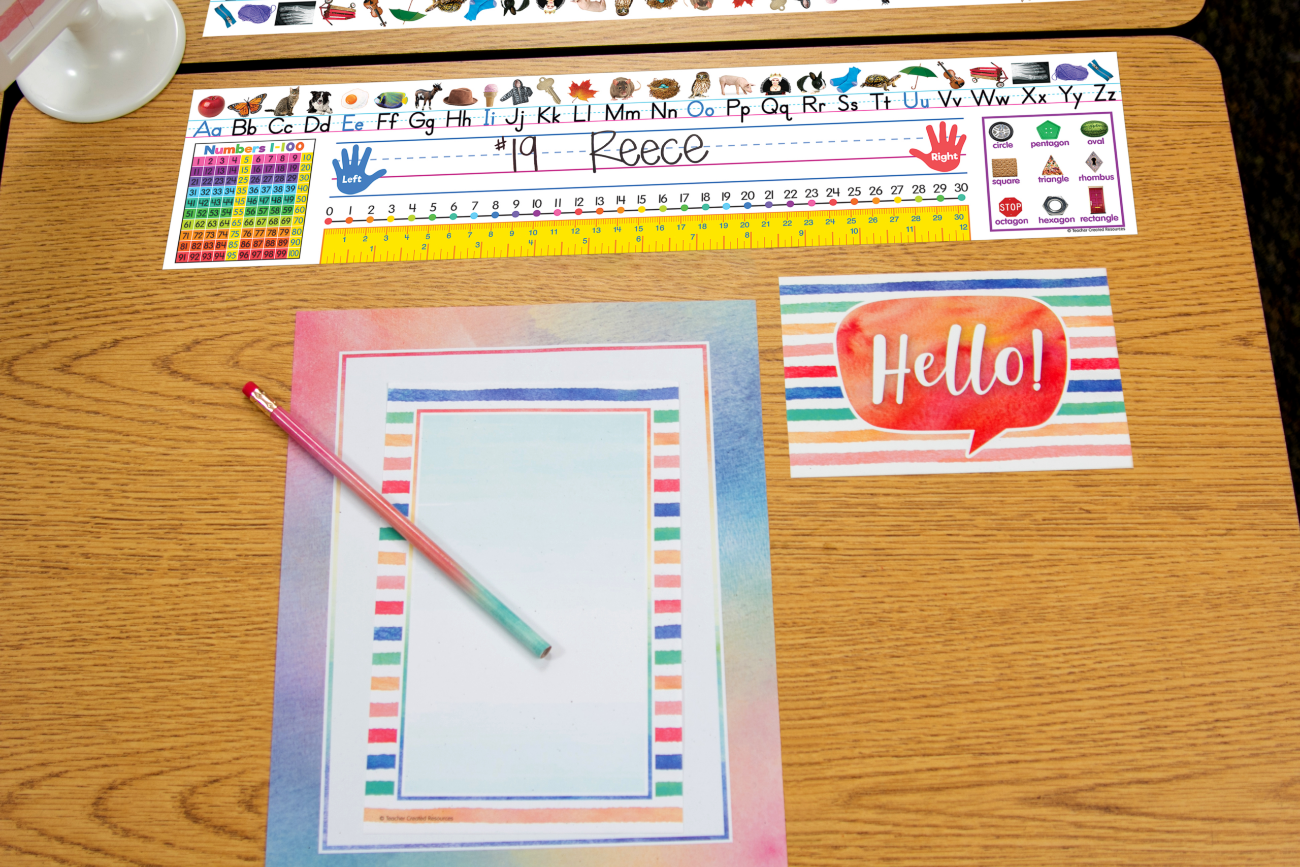 Colorful Traditional Printing Jumbo Name Plates - Image 2