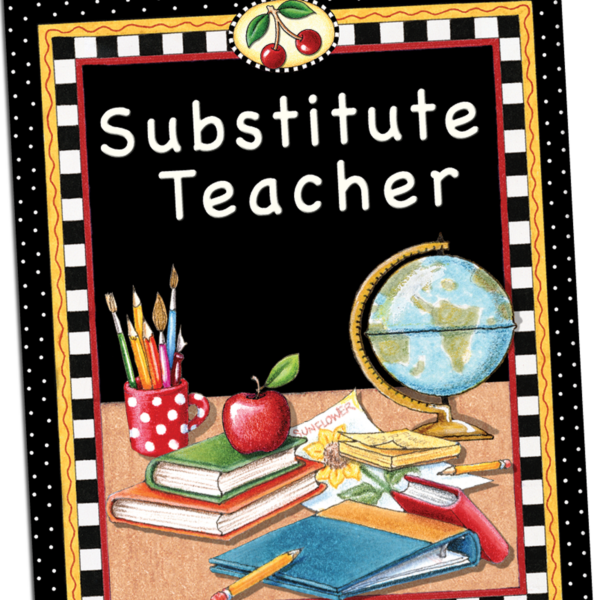 Substitute Teacher Pocket Folder from Mary Engelbreit