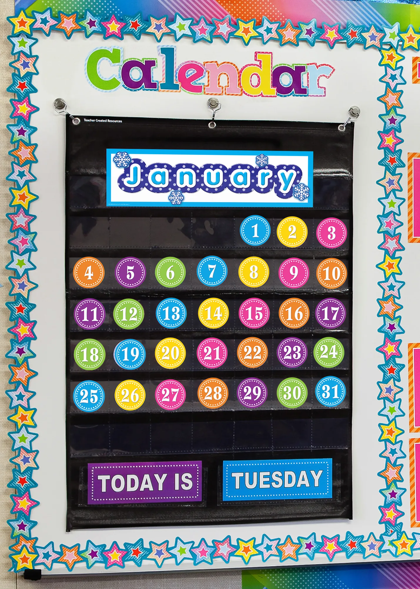 Bright Circles Calendar Days - Image 2