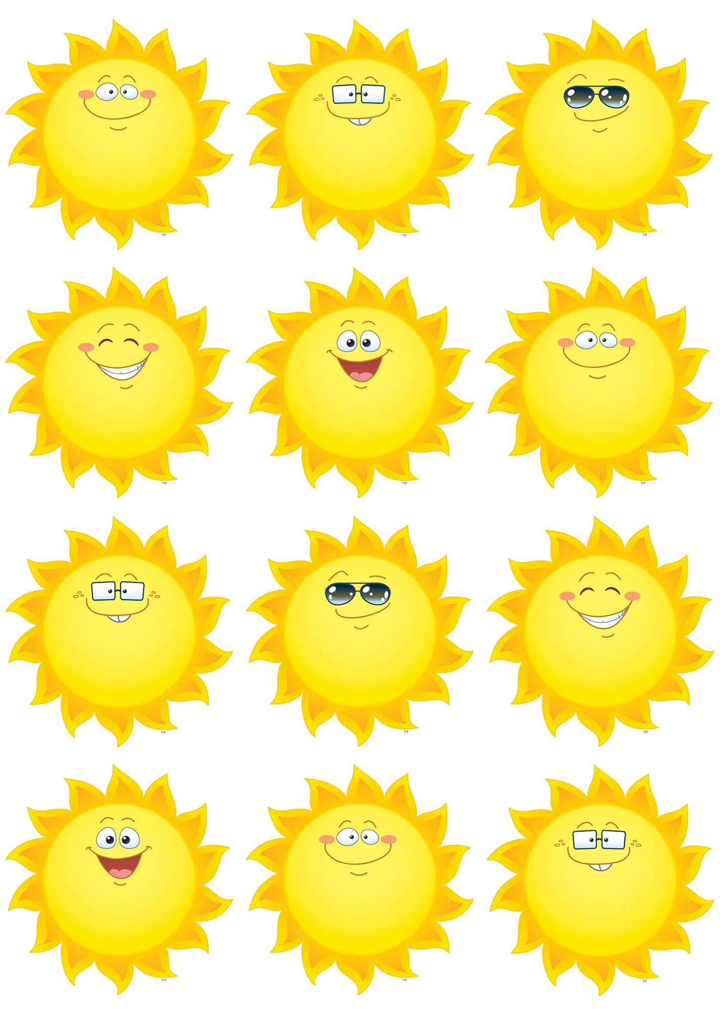 Happy Suns Accents