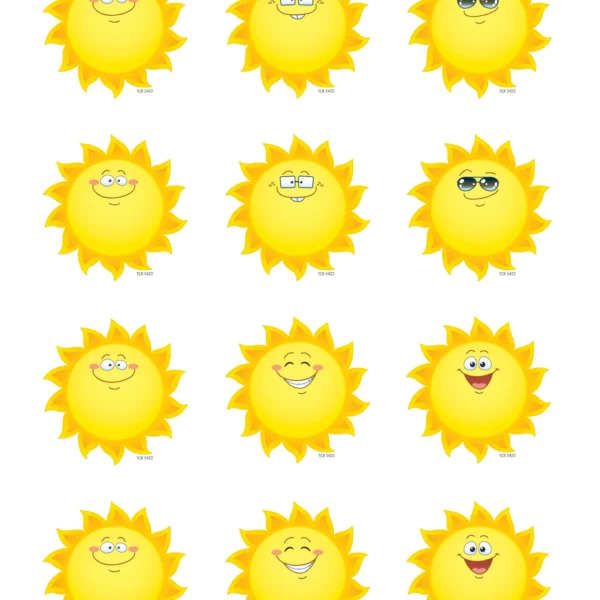 Happy Suns Mini Accents