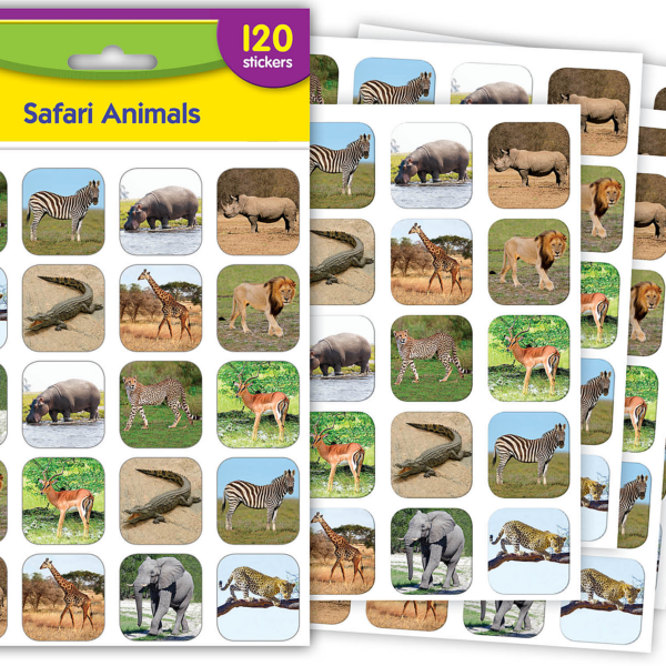 Safari Animals Stickers