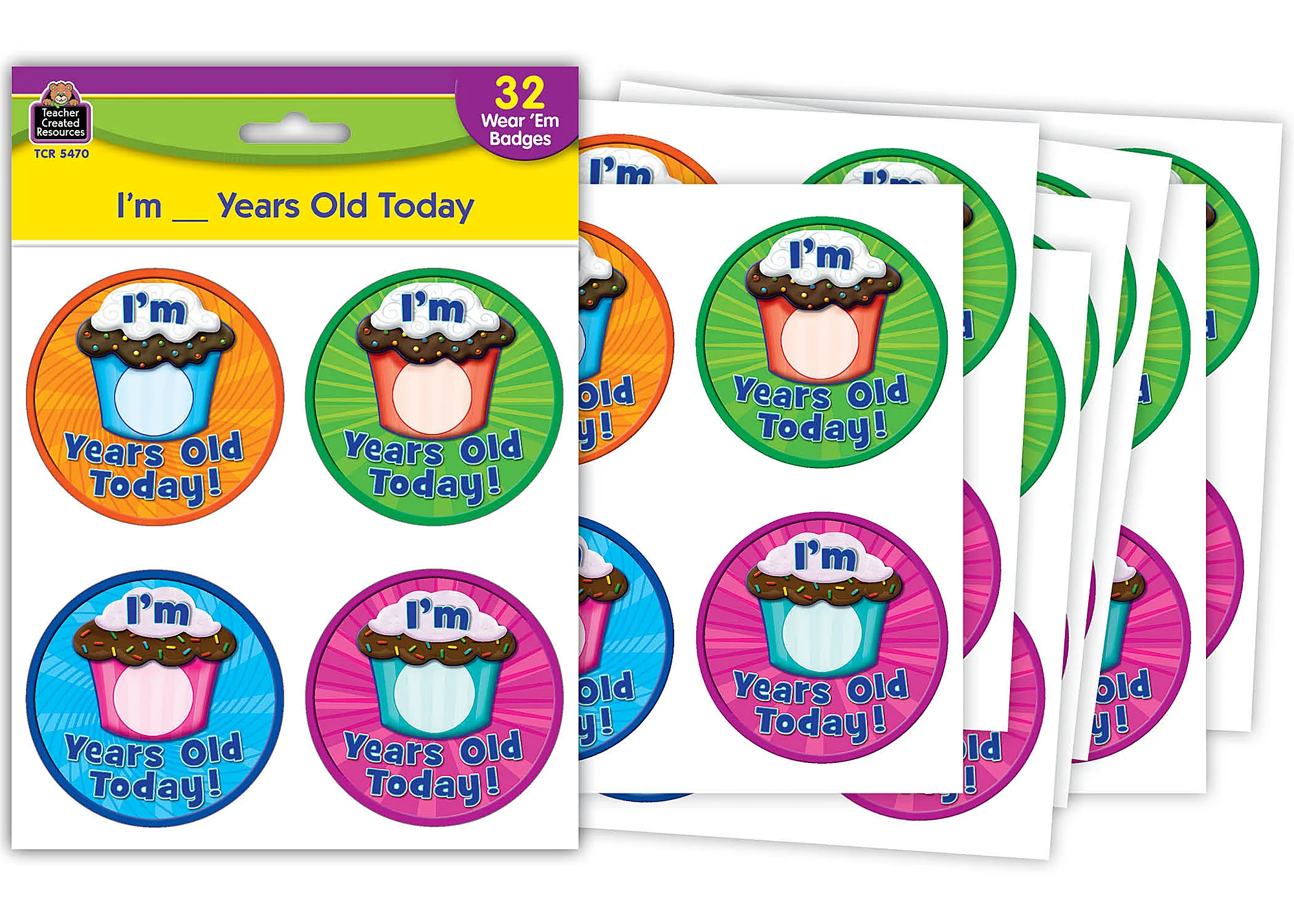 I'm __ Years Old Today Wear 'Em Ba