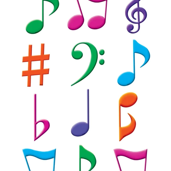Musical Notes Mini Accents