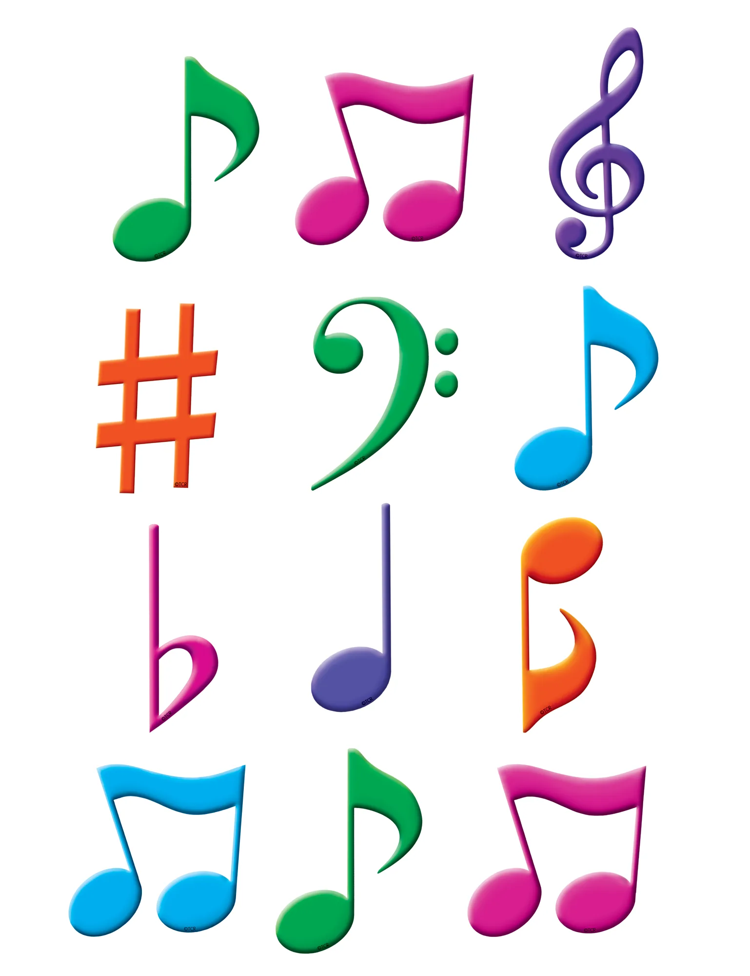 Musical Notes Mini Accents