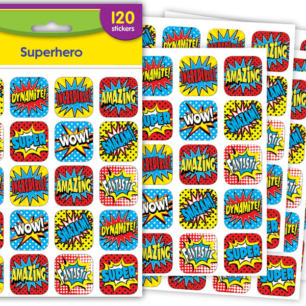 Superhero Stickers