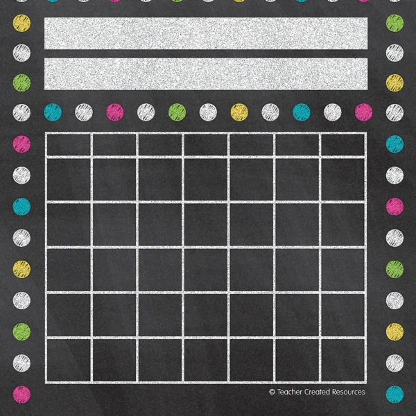 Chalkboard Brights Incentive Charts