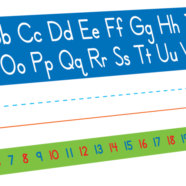 Left/Right Alphabet Tented Name Plates