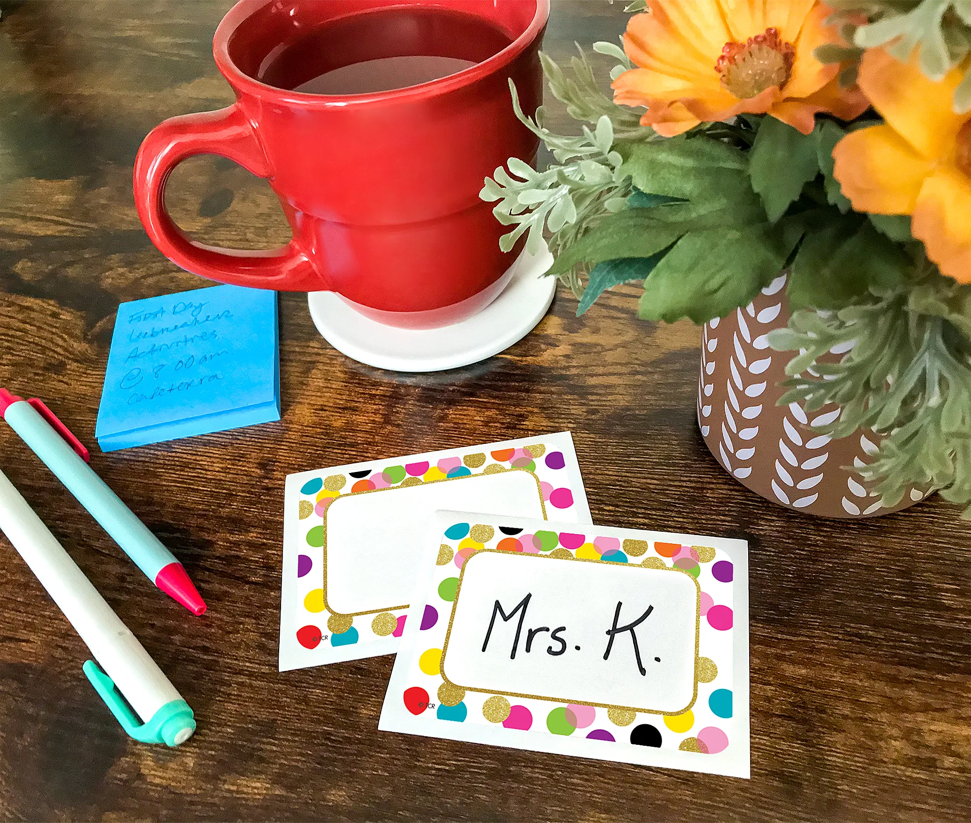 Confetti Name Tags/Labels - Image 2