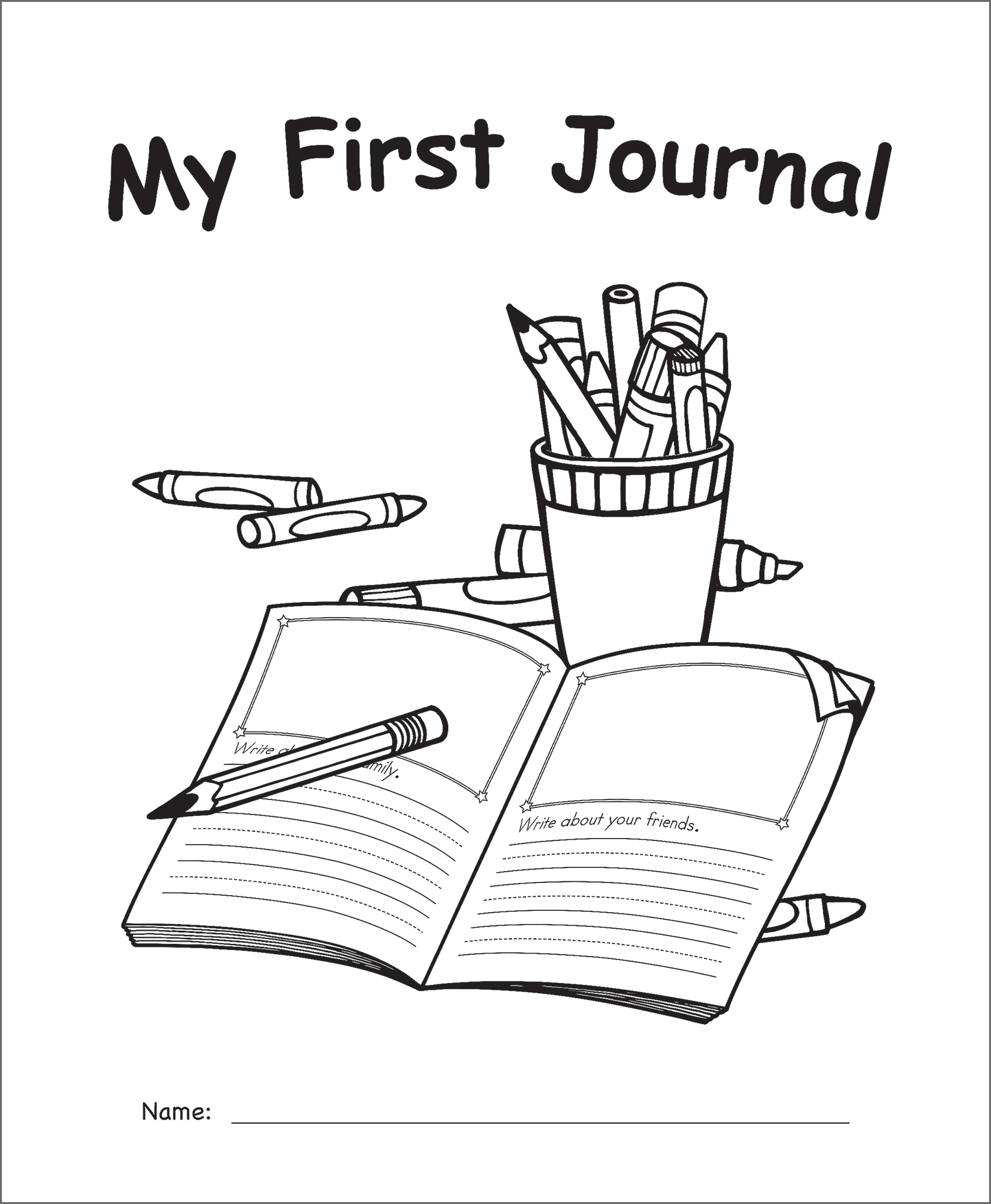 My Own Books: My First Journ