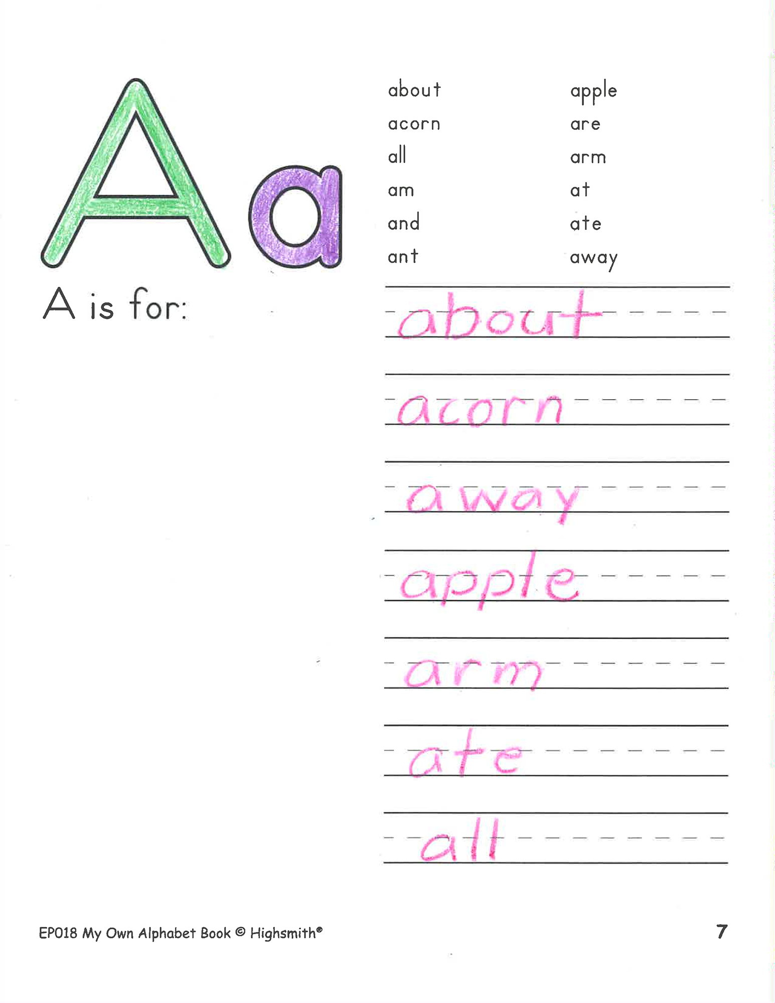 My Own Books: My Alphabet Bo - Image 2
