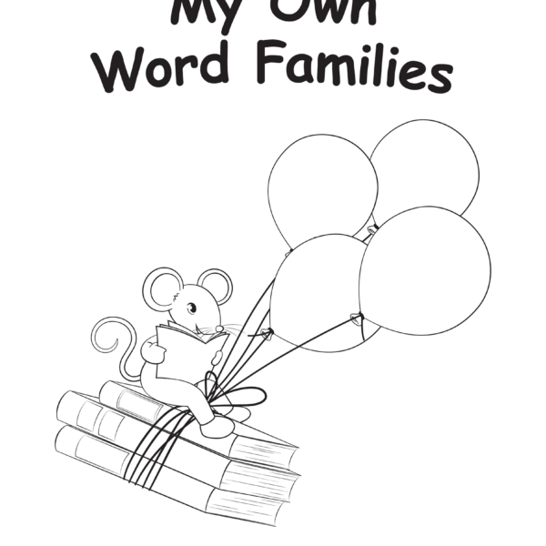 My Own Books: My Word Families Bo