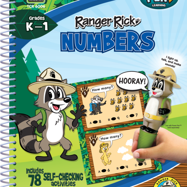 Ranger Rick Power Pen Learning Book: Numbe
