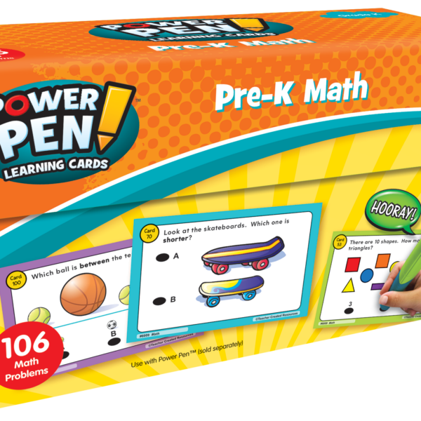Power Pen Learning Cards: Math (PreK