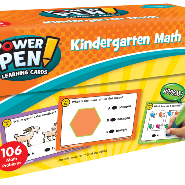 Power Pen Learning Cards: Math (Gr. K)