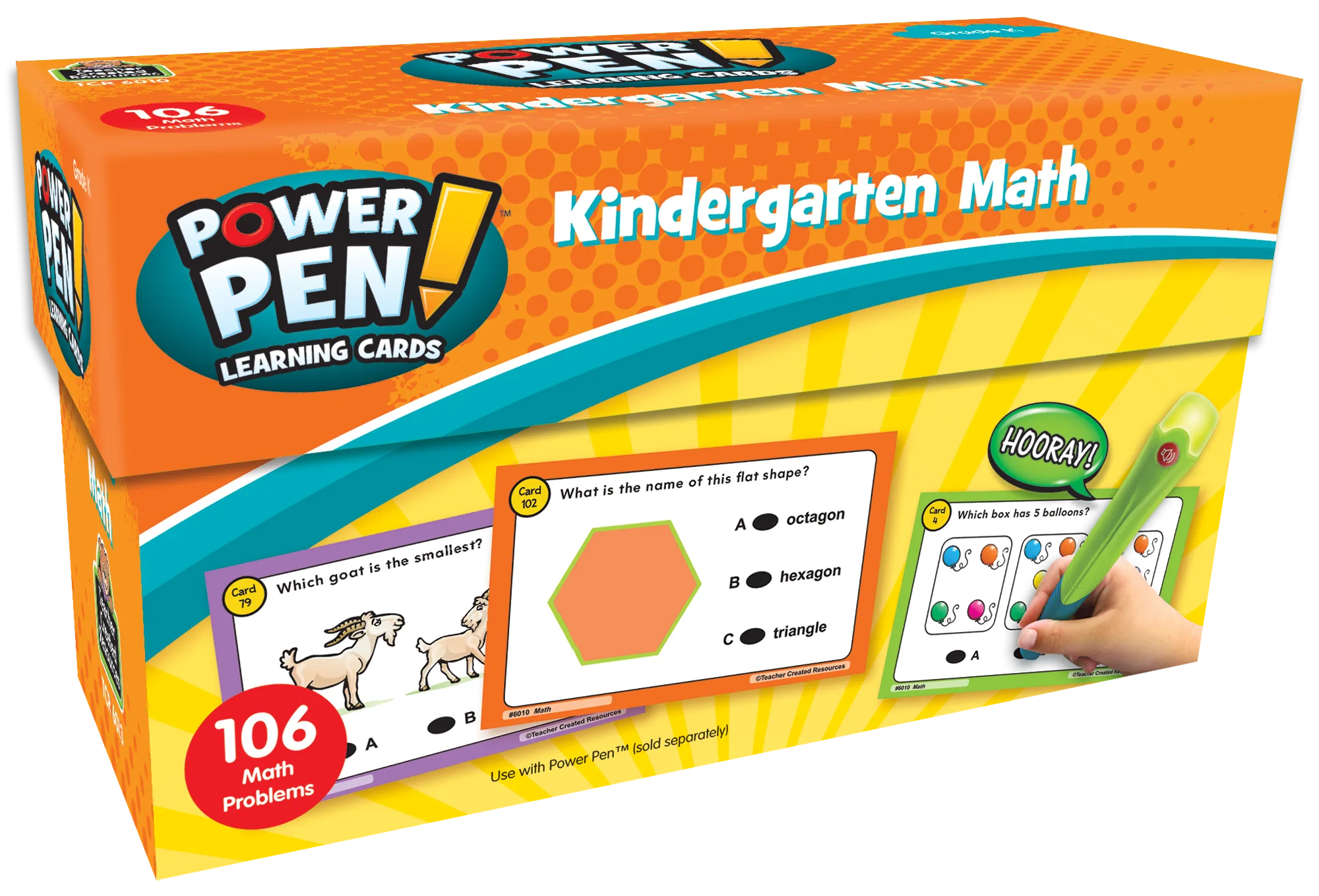 Power Pen Learning Cards: Math (Gr. K)