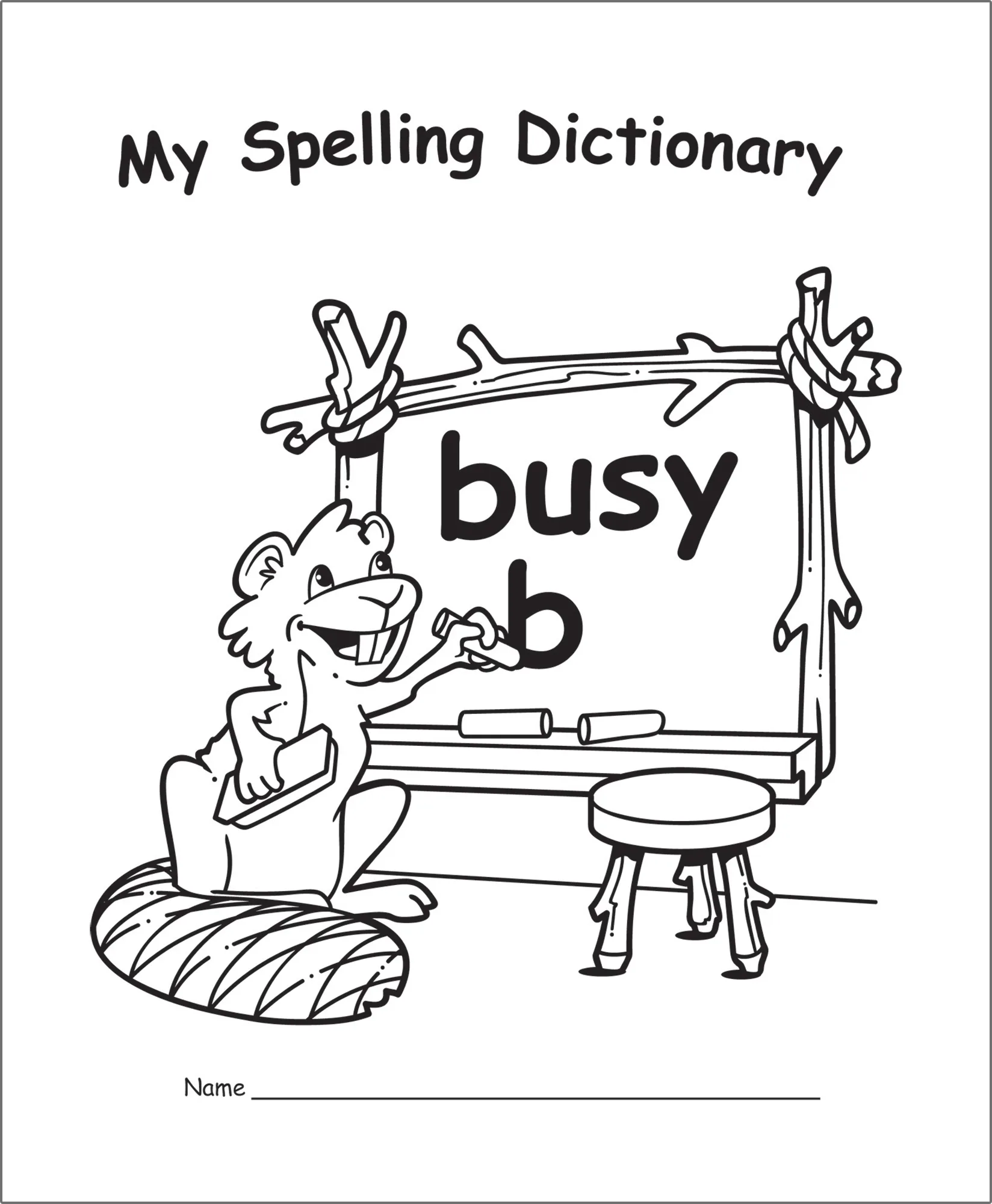 My Own Books: My Spelling Dictiona