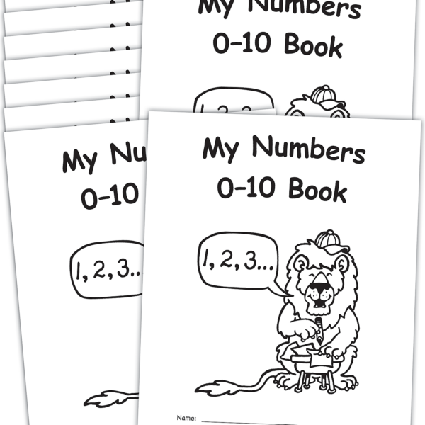My Own Books: My Numbers 0-10 Book, 10-pack