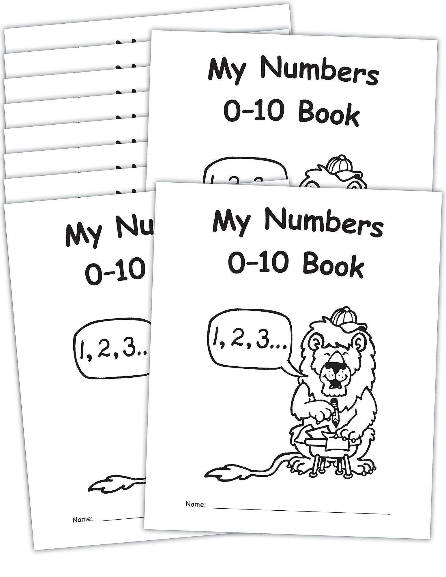 My Own Books: My Numbers 0-10 Book, 10-pack