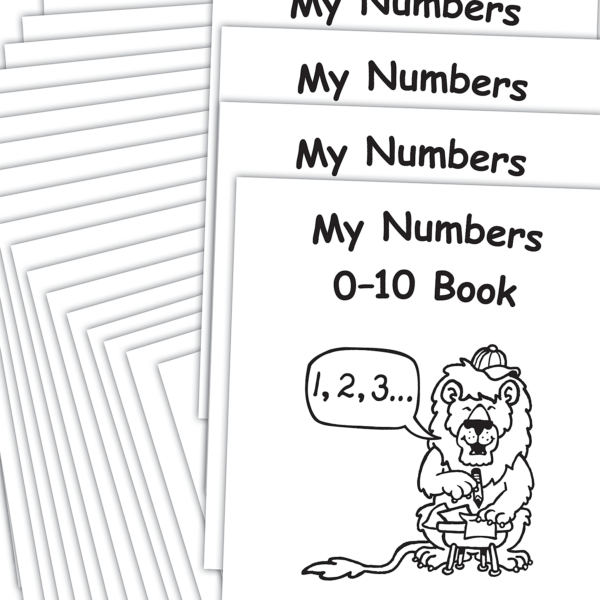 My Own Books: My Numbers 0-10 Book, 25-pack