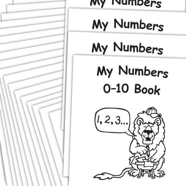 My Own Books: My Numbers 0-10 Book, 25-pack