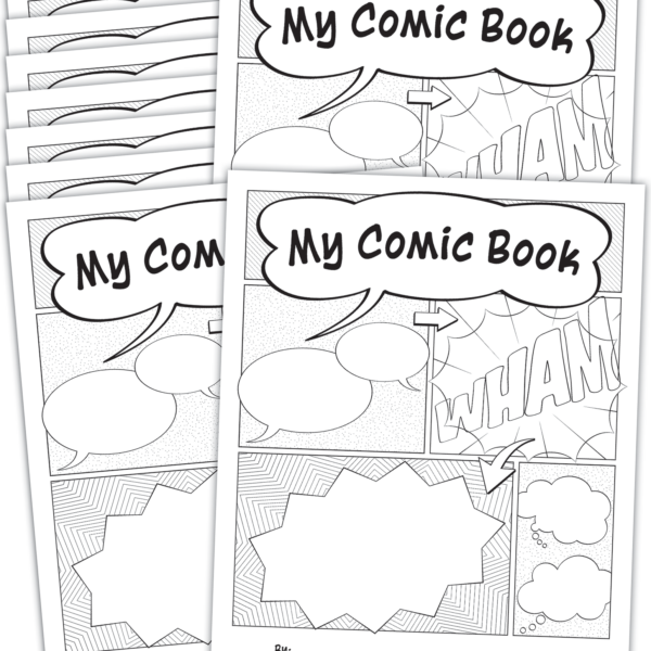 My Own Books: My Comic Book, 10-pa