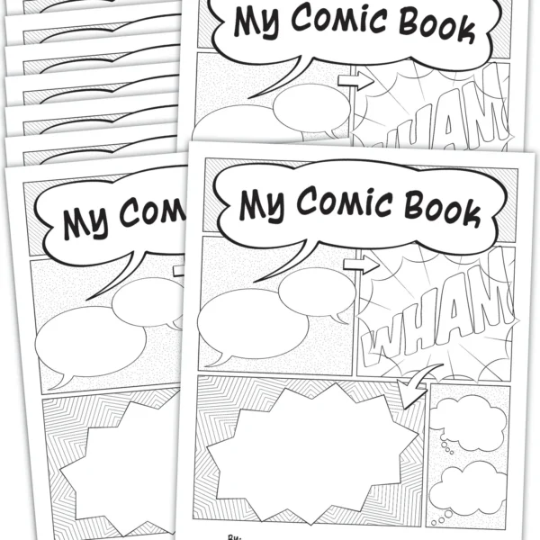 My Own Books: My Comic Book, 10-pa