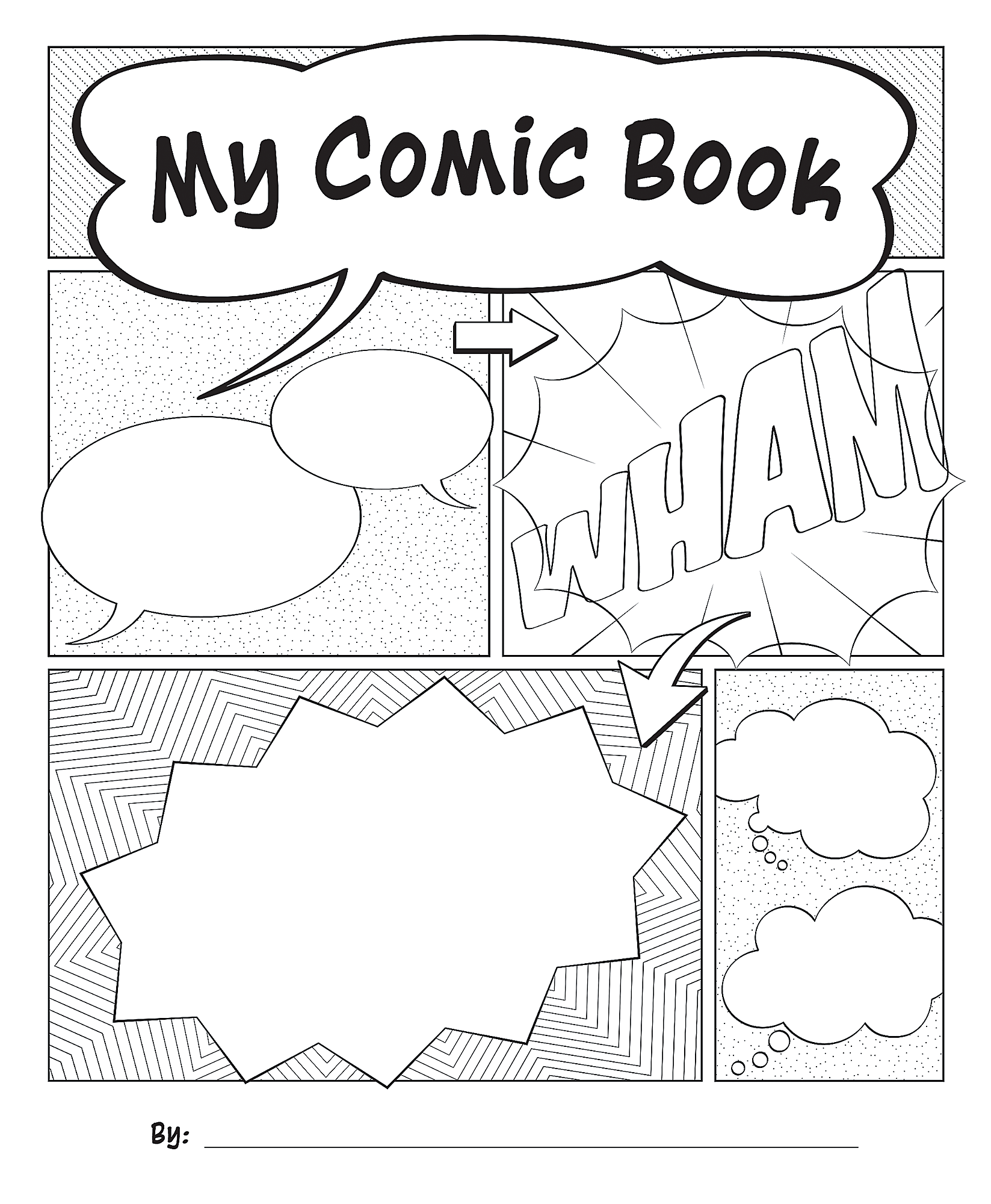 My Own Books: My Comic Book, 10-pa - Image 2