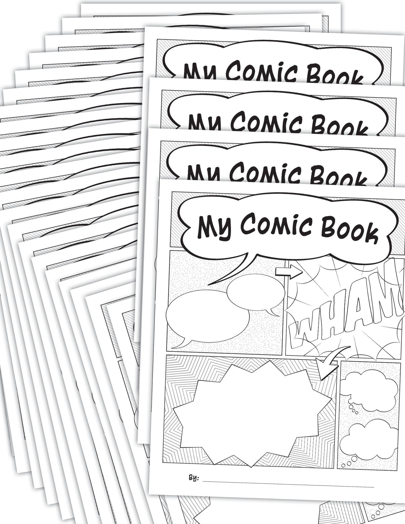 My Own Books: My Comic Book, 25-pa
