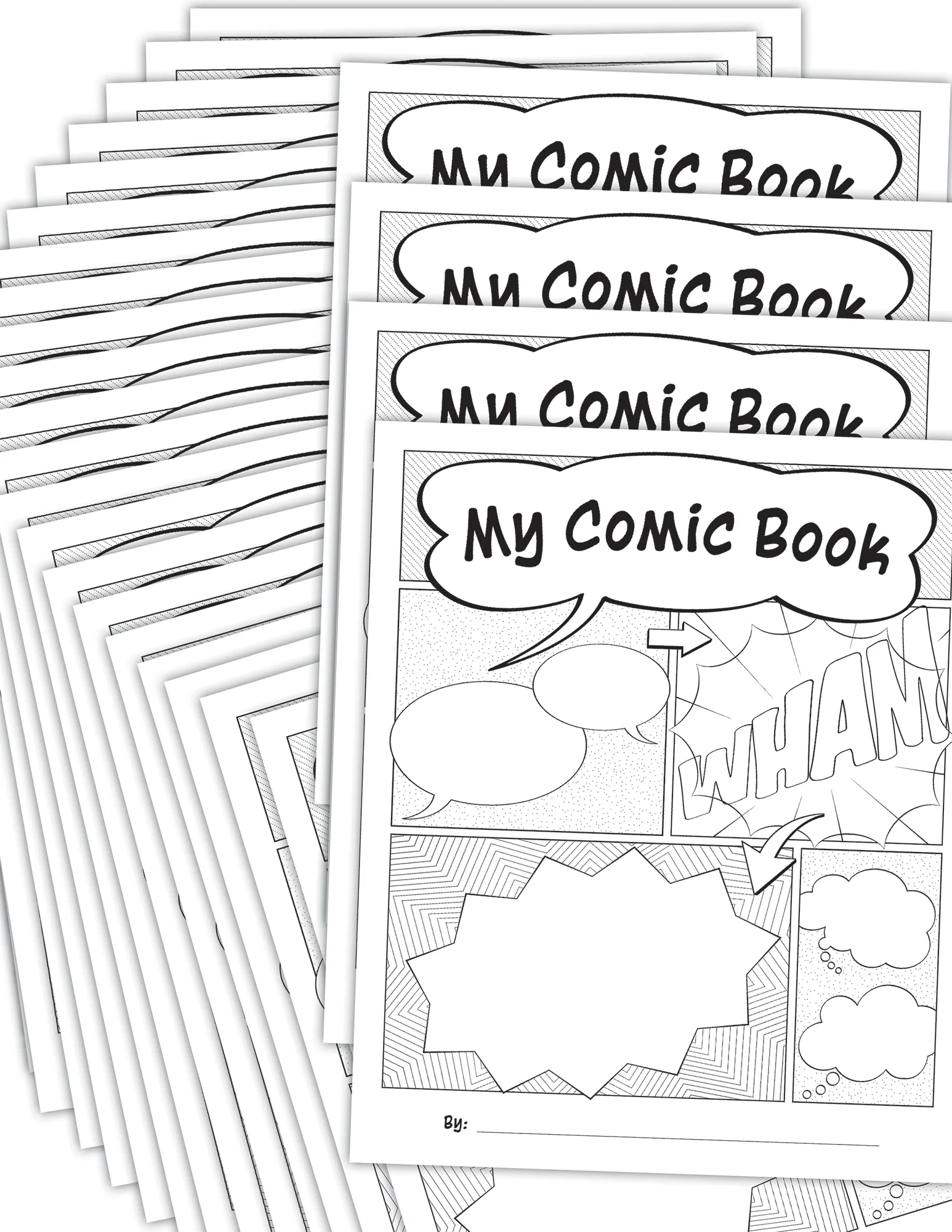 My Own Books: My Comic Book, 25-pa