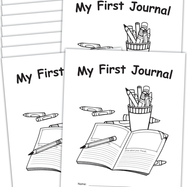 My Own Books: My First Journal, 10-pa