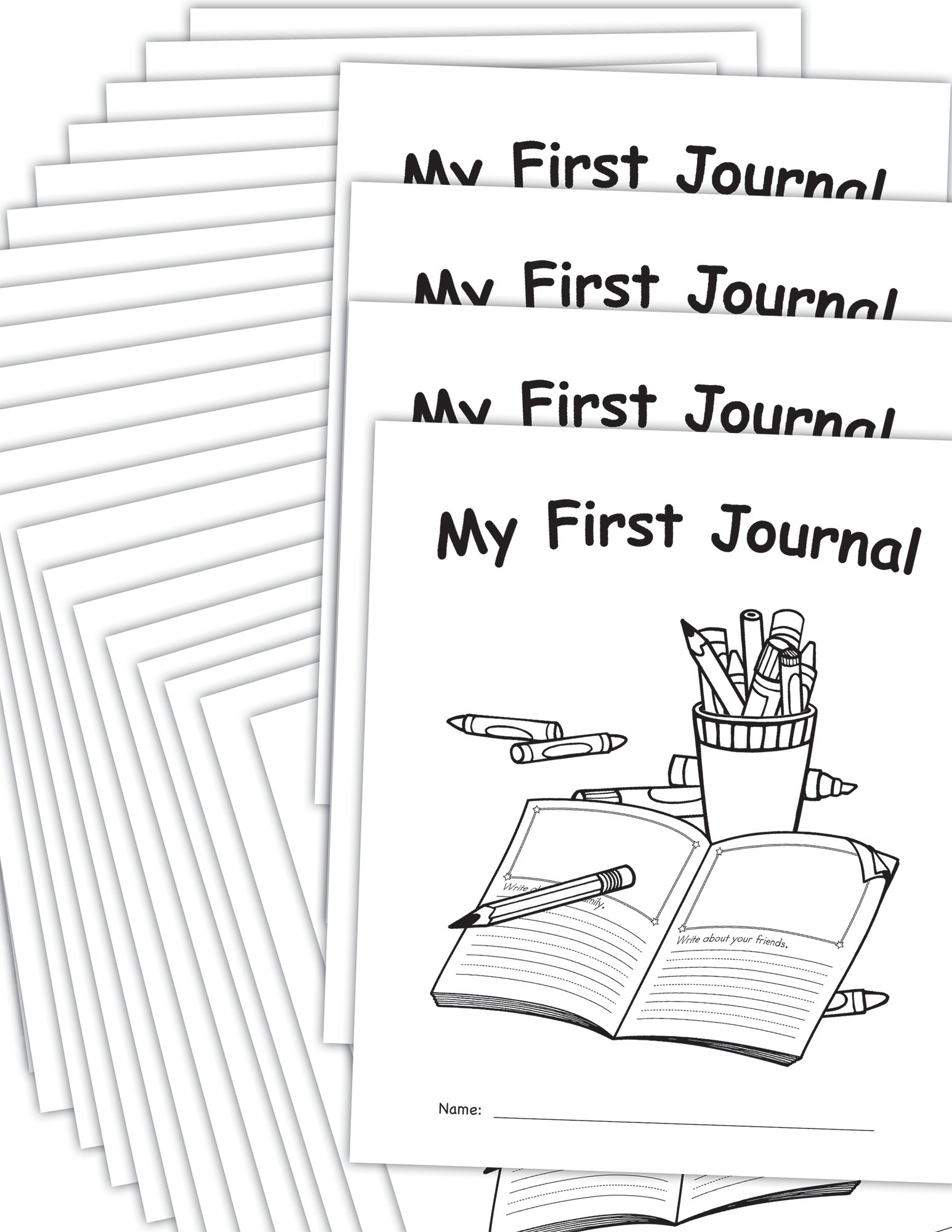 My Own Books: My First Journal, 25-pa