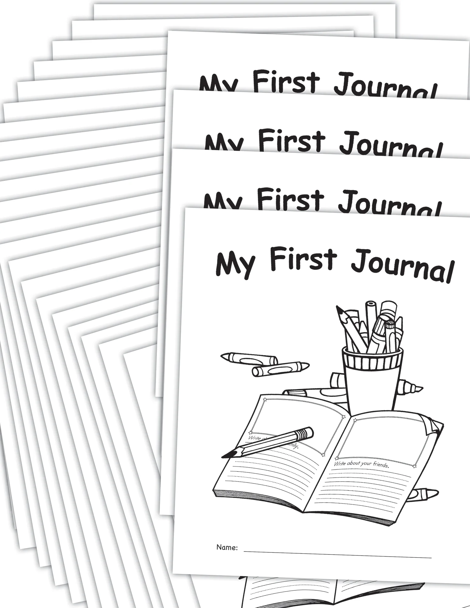 My Own Books: My First Journal, 25-pa