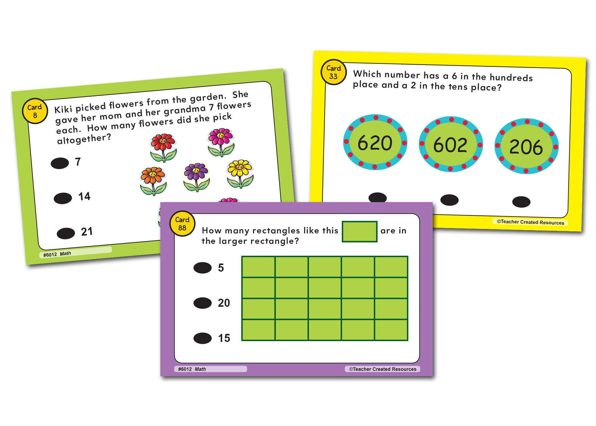 Power Pen Learning Cards: Math (Gr. 2) - Image 2