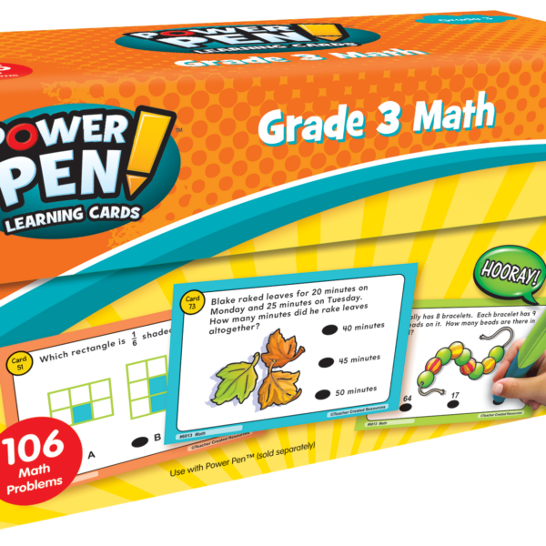Power Pen Learning Cards: Math (Gr. 3)
