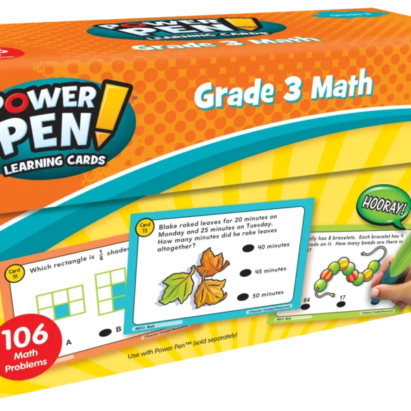 Power Pen Learning Cards: Math (Gr. 3)
