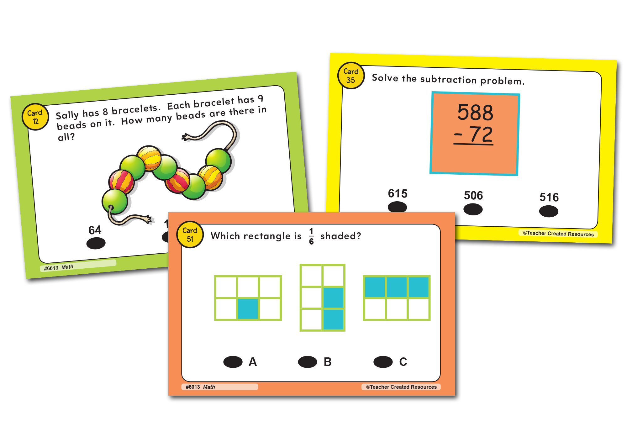 Power Pen Learning Cards: Math (Gr. 3) - Image 2